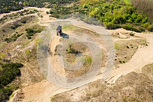 Aerial view of Special Reserve `ÃÂurÃâevac Sands` photo